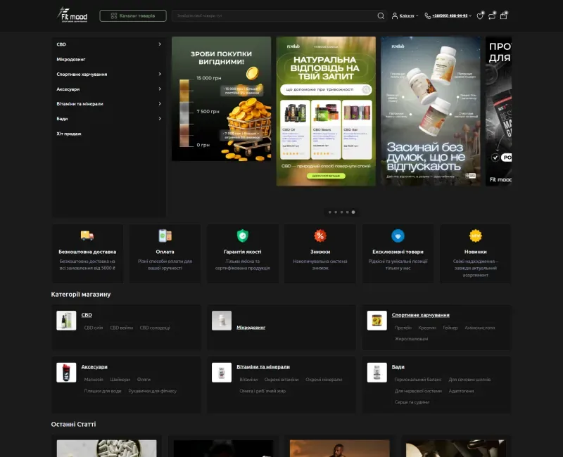 Project page preview: FitMood
